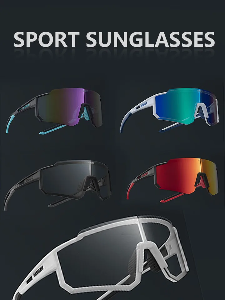 ウェア ALTALIST SG-KS200-PH & SG-KP100-PH ALTALIST)Photochromic Polarized Sports Glasses Cycling Running