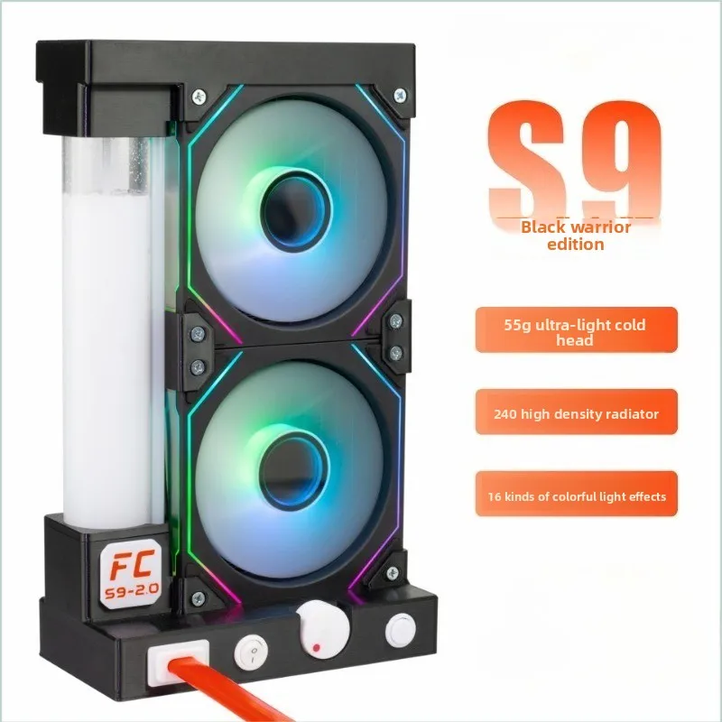 قرص الحمى الأسود 120 إطار الهاتف المحمول المغناطيسي أشباه الموصلات السائل تبريد المياه تبريد المياه المبرد