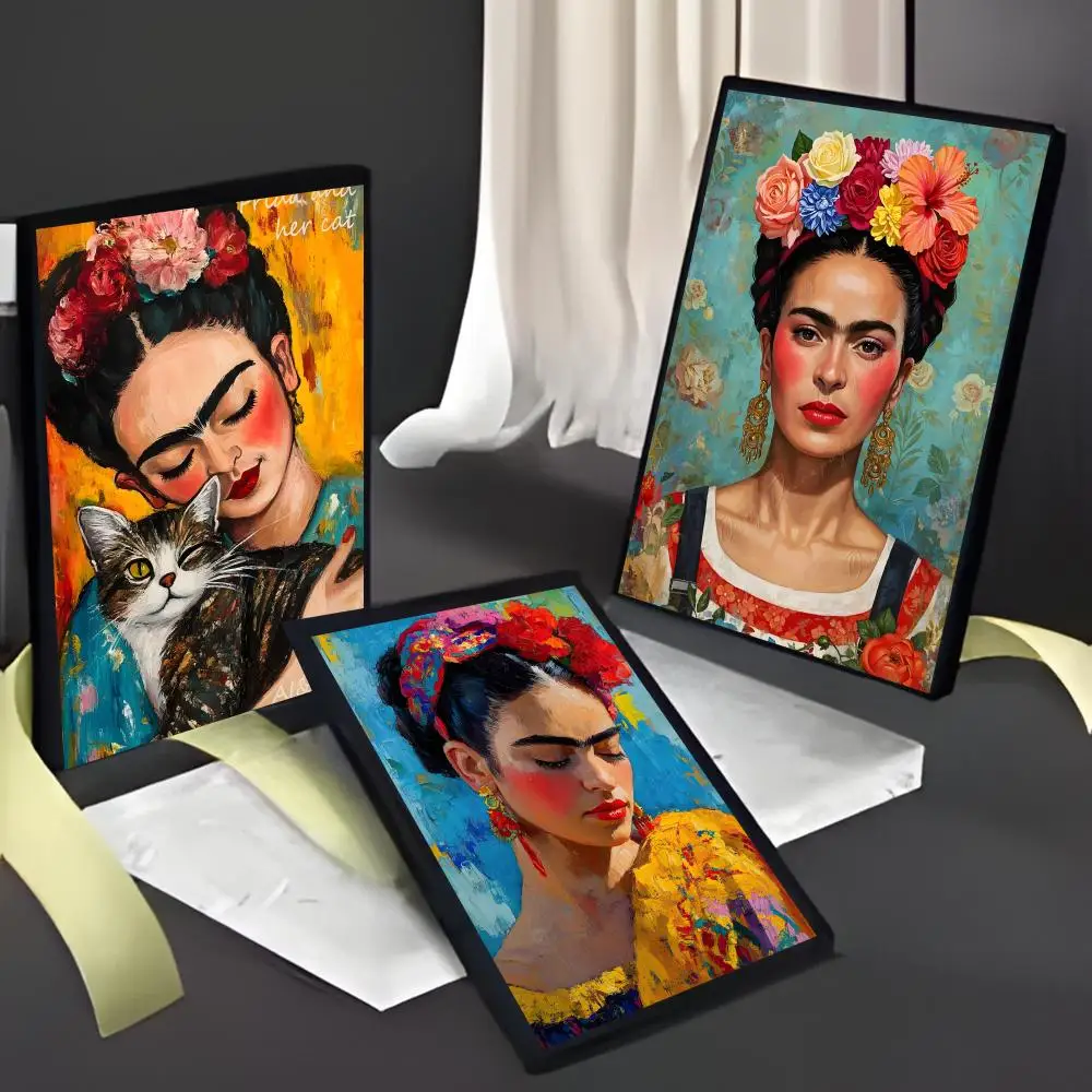 F-Frida K-Kahlo 1PC Painting Poster American Film Mural Home Childrens Room Wall Decor Print