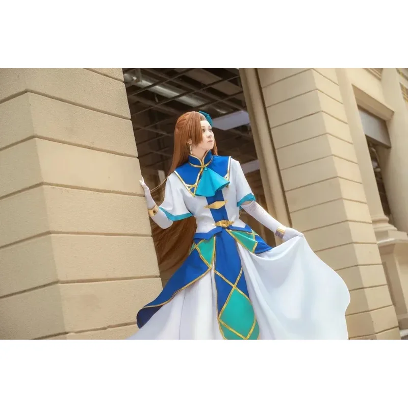 2025 anime minha próxima vida como vilão: todos os roteiros levam para dar catarina claes/katarina claes cosplay traje feminino vestido lolita
