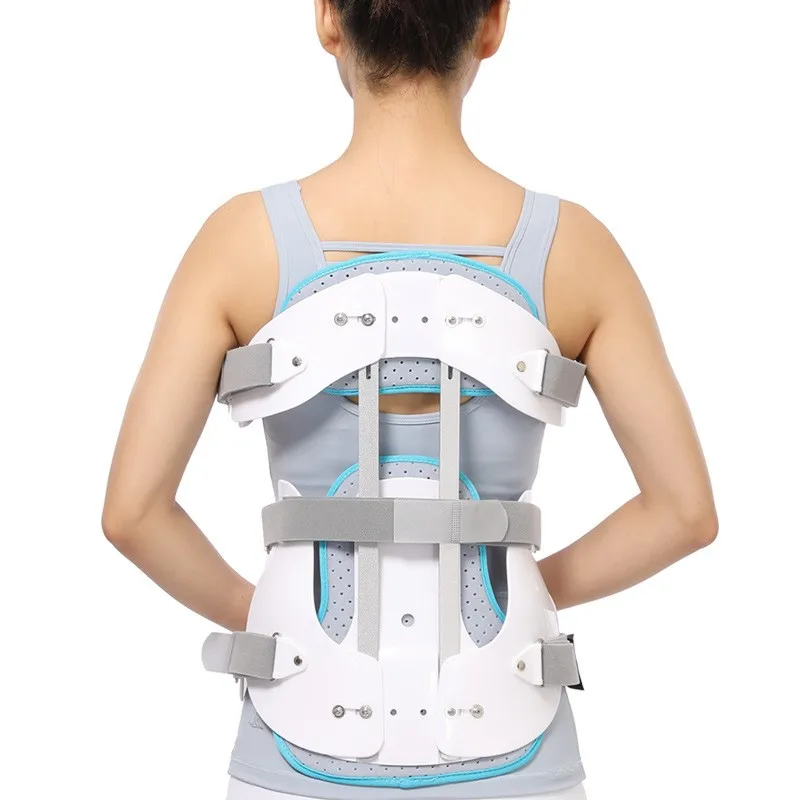 Adjustable thoracolumbar fracture fixation brace thoracolumbar bracket spine fractures orthotics lumbar support holder
