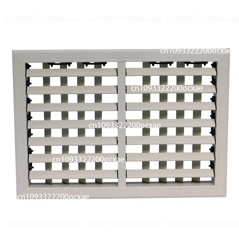 

Air Conditioner Adjustable Louver Plastic Steel Air Duct Industrial Air Cooler Louver