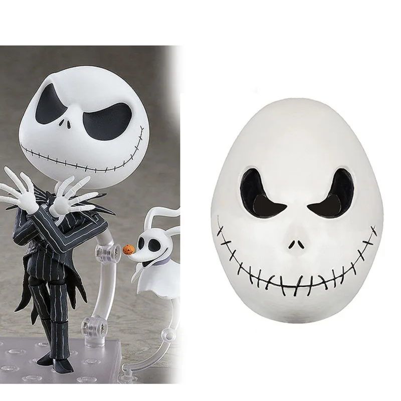 

Horror Jack Skellington Cosplay Mask for Adult The Nightmare Before Christmas Jack Mask Halloween Costumes Toy Doll Decor
