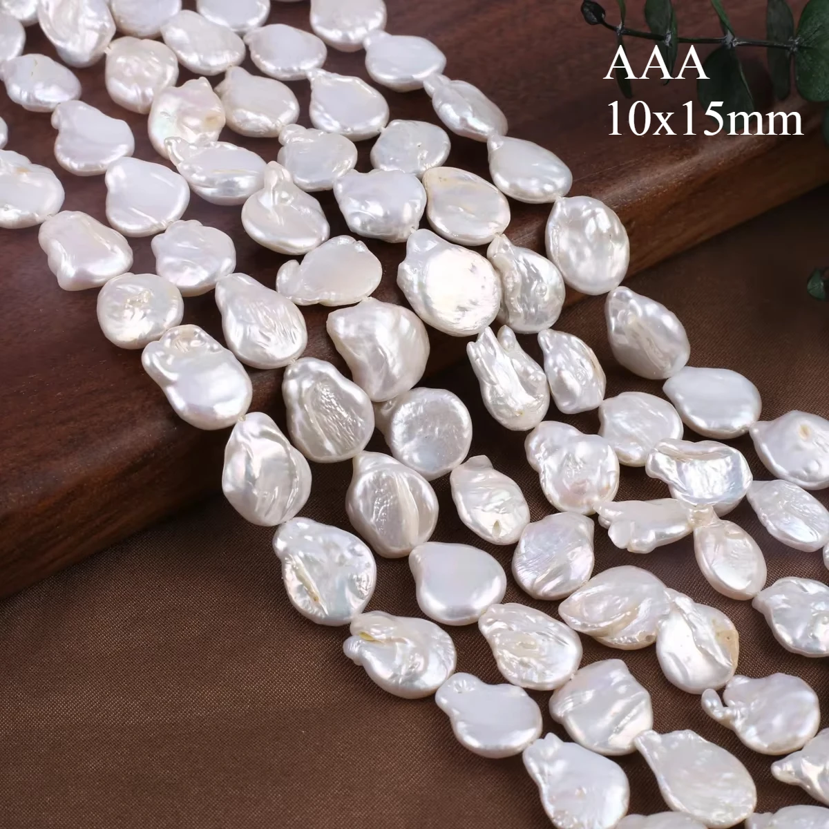 10x15mmAAA Natural Freshwater Pearl Baroque Beaded Irregular Water Drop Loose Jewelry Making DIY Necklace Bracelet Accessories