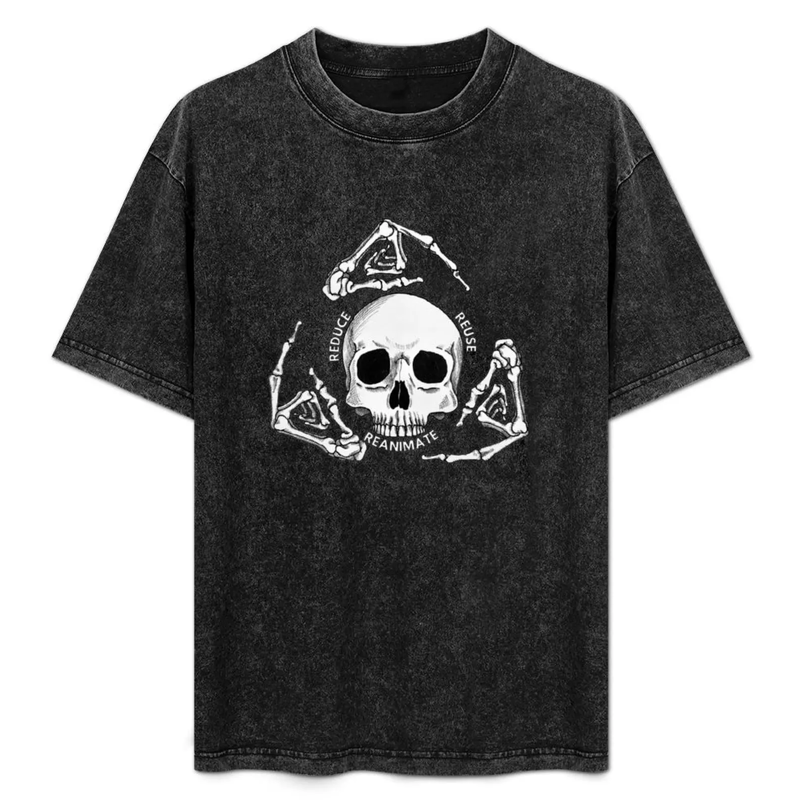 

Reduce Reuse Reanimate T-Shirt Plus Size Outdoor Casual Top