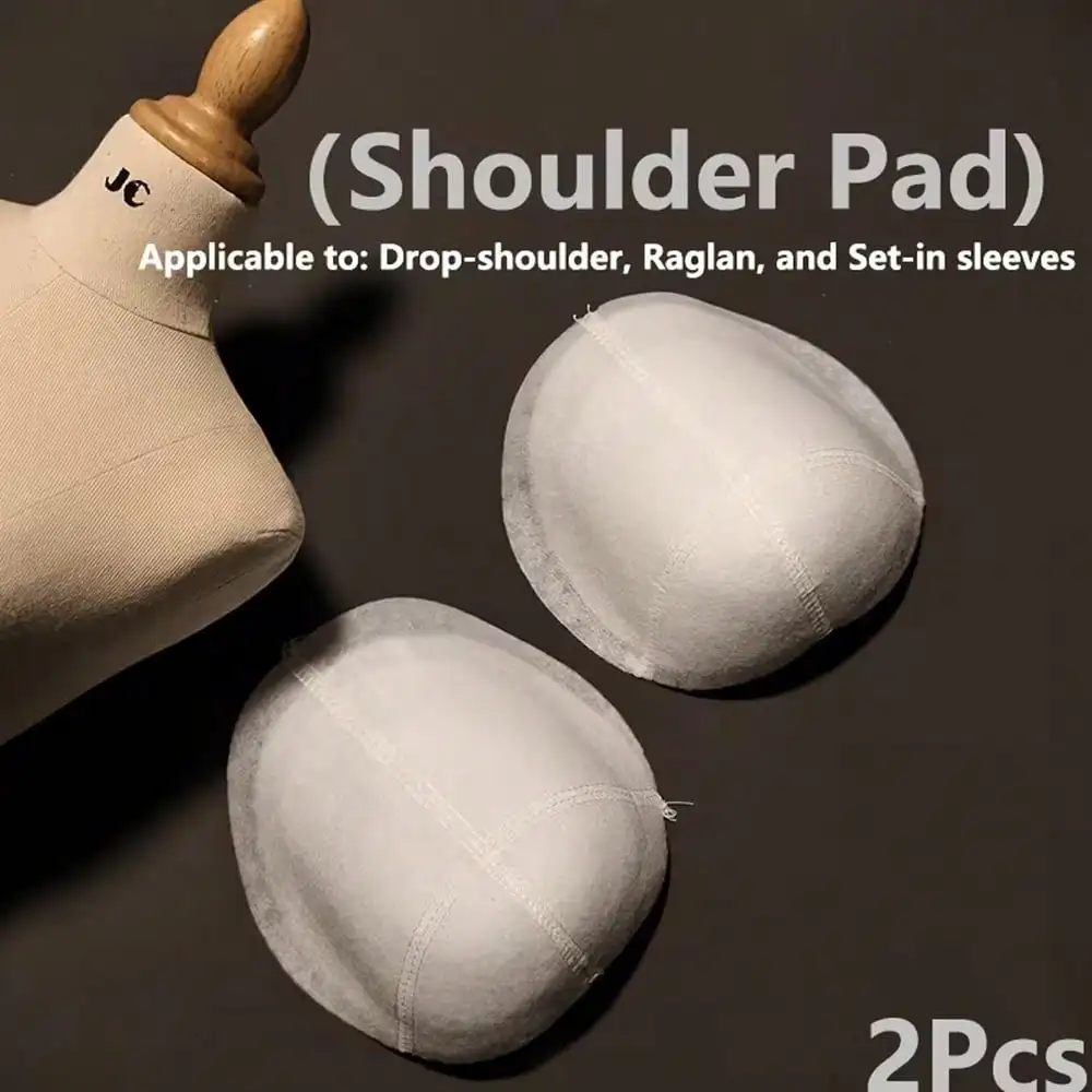 2/4Pcs Professional Clothing Shoulder Pads, for Or Garment Modification, 3D Cut Shoulder Fixing Pads, Soft And Comfortable, Anti