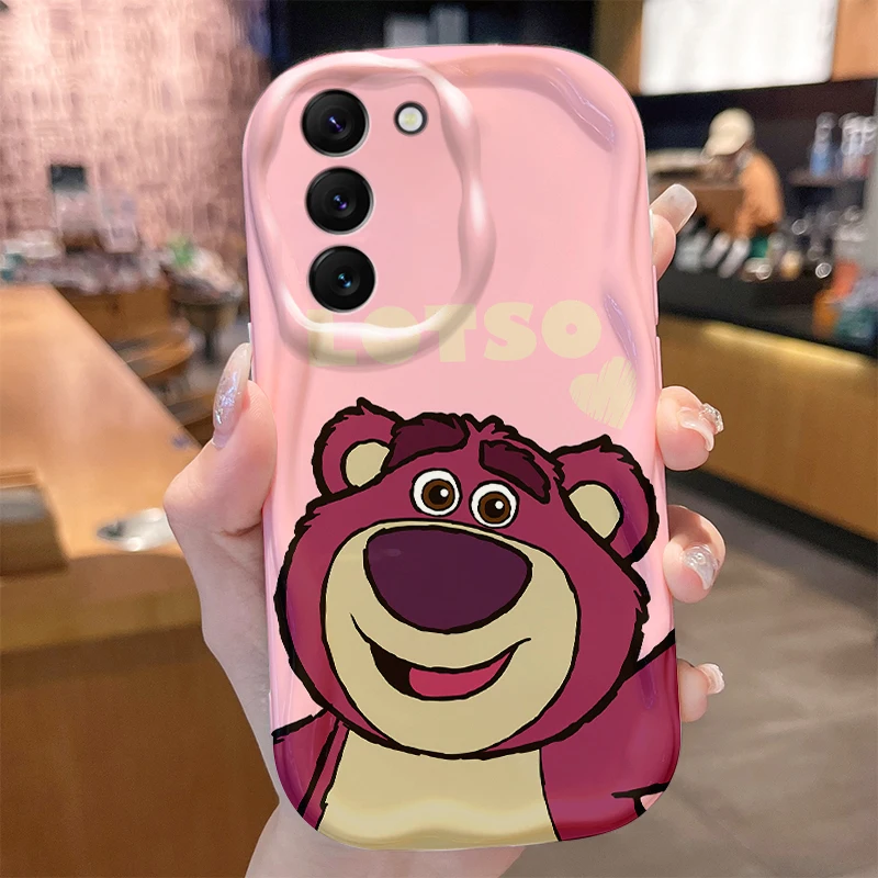 Disney Lotso Wave Case for Samsung Galaxy S24 S23 S22 S21 Ultra Plus S20 FE A73 A72 A71 A55 A54 5G A53 A52 A51 4G A50S A50 Cover image 5