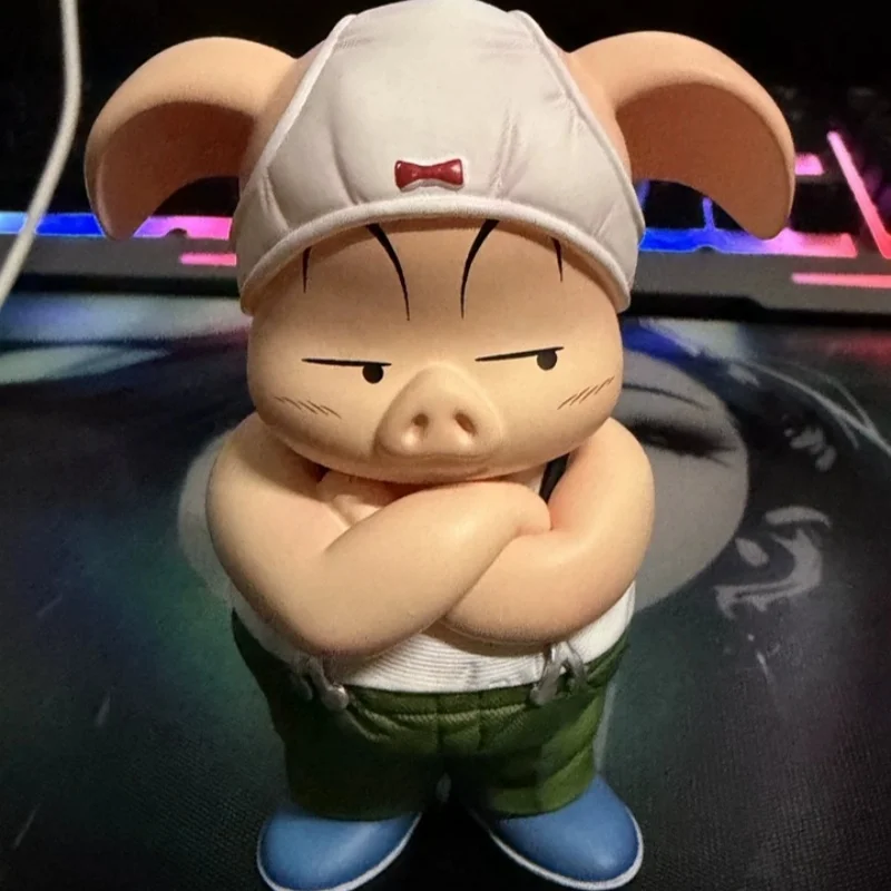 

JT Dragon Ball Oolong Pig Figure Childhood Series Anime Peripheral Resin Statue Desktop Decor Gift For Otaku Fans Collectors