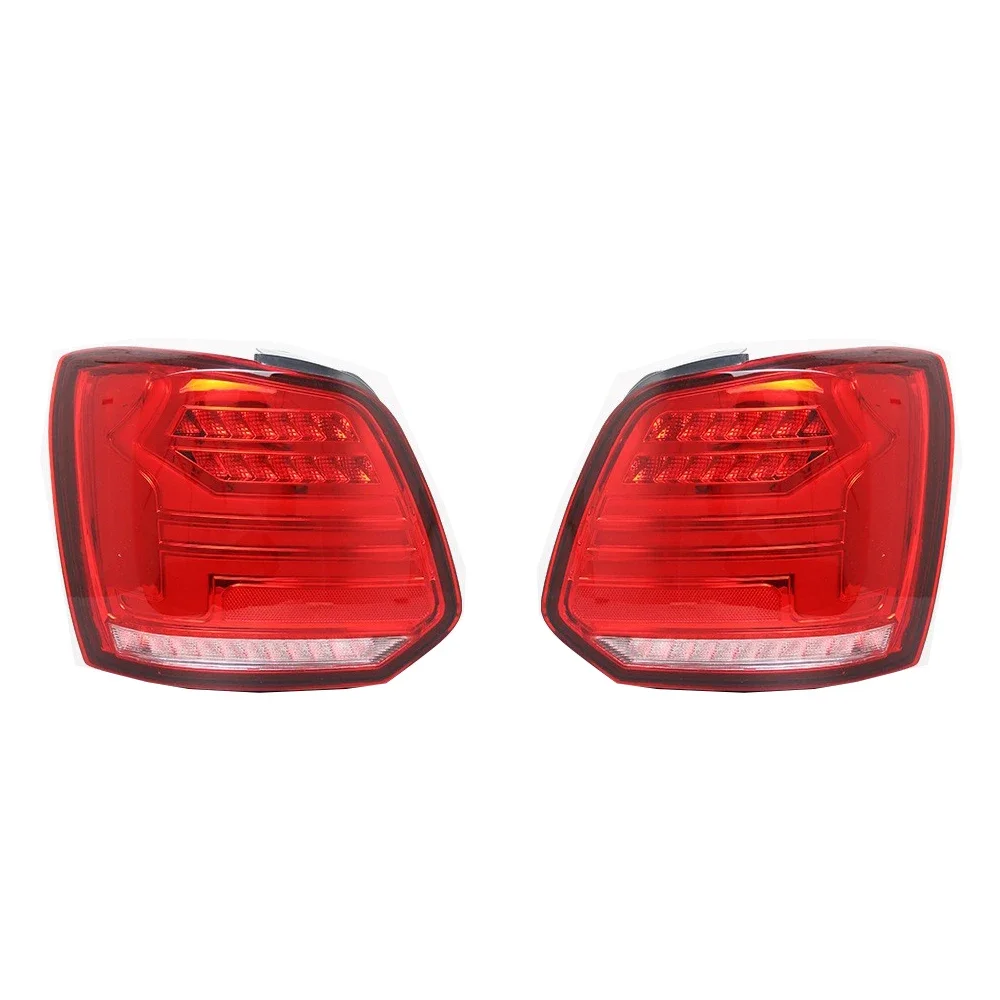 2Pcs Vehicle Exterior LED Rear Tail Light Rear Brake Fog Lamp Turn Signal Light For For  2010-2018 Taillight