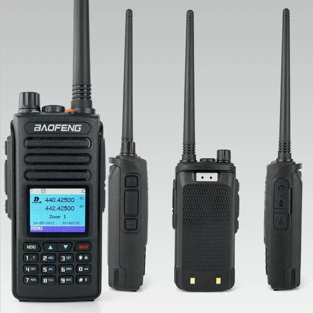 宝峰 DM-1702 DMR無線 GPSデジタル双方向無線機 デュアルバンドモード Tier1 Tier2 アナログ DM1702 デュアルアップグレード版 DM-1701 DR1801 無線機