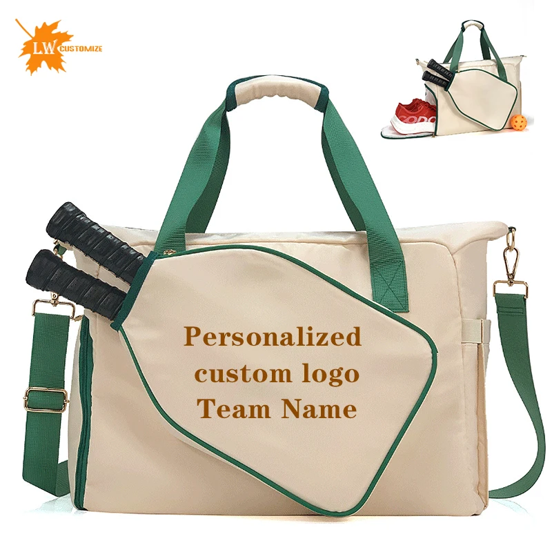 

Custom Pick racket bag with printed logo for outdoor sports multifunctional handheld tennis bag Pickleball Racket