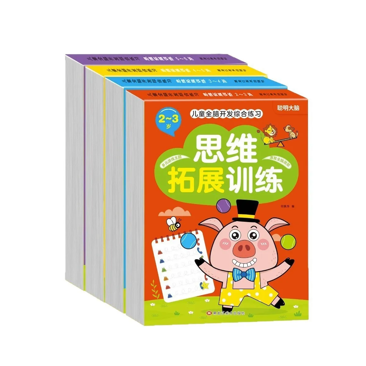 Early Learning Math Logic Workbooks for Toddlers, Critical Thinking Reasoning Training Exercises Preschool Brain Teaser for Kids