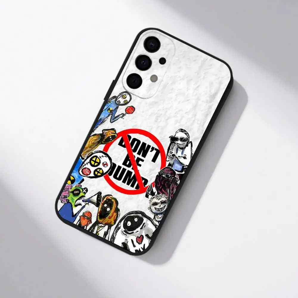 Rapper A-Asap R-Rocky Don't Be Dumb Shockproof Phone Case For Samsung S26,S25,S24,S21,S22,Ultra,S20,Plus,Fe,Lite,5G Black Cover