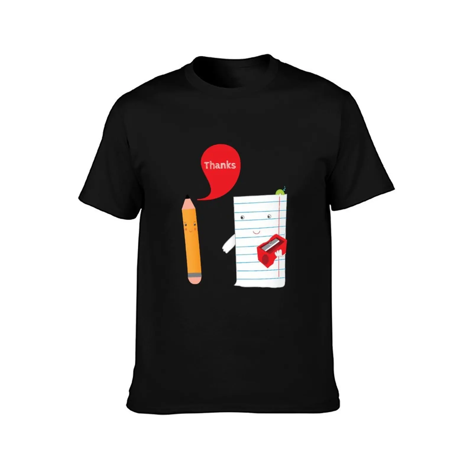 Pencil + paper T-Shirt man t shirts for men T-Shirt