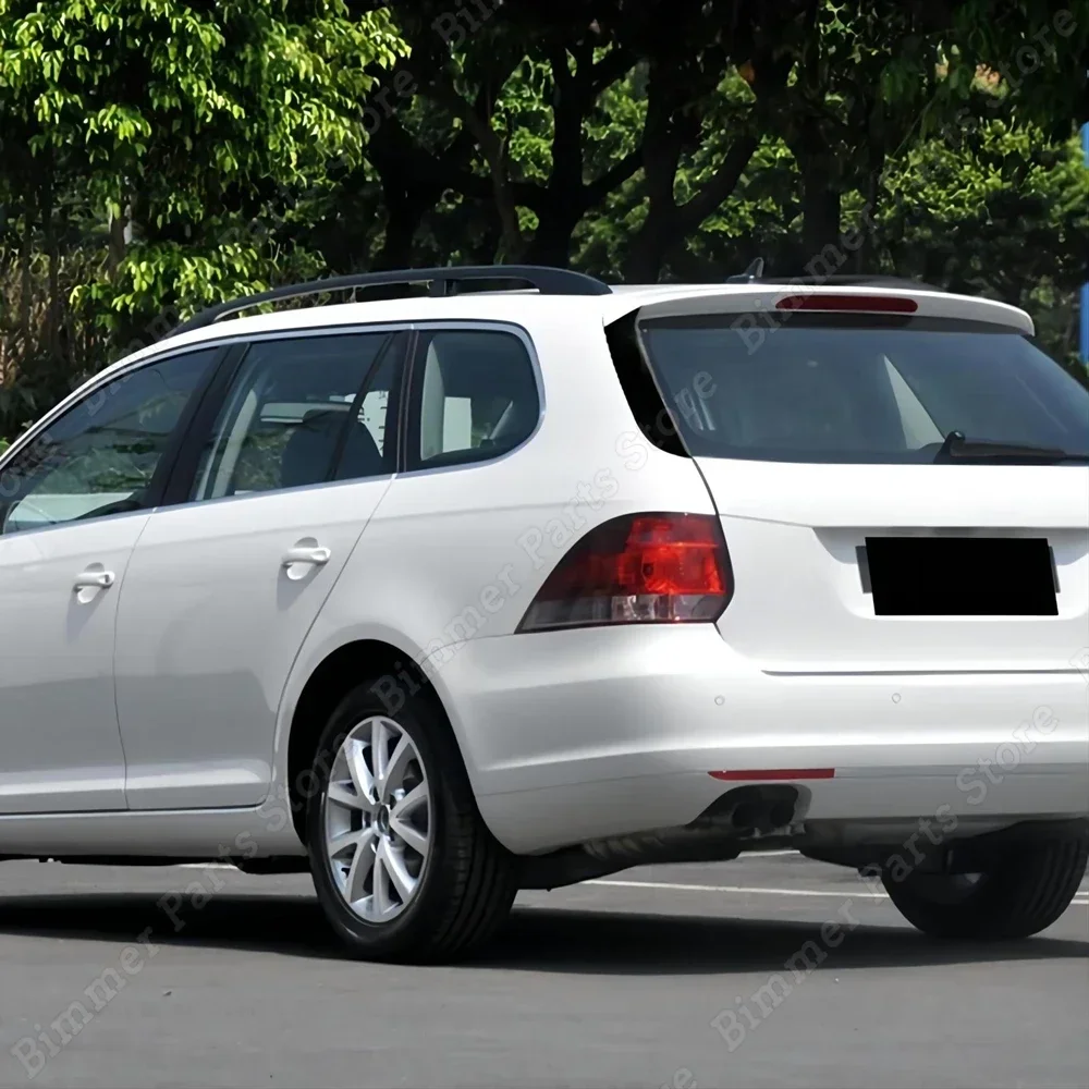 Rear Window Side Spoiler For Variant Wagon Golf 6 MK6 2009-2012 ABS Gloss Black Spoiler Canard Splitter Accessories