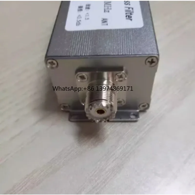 

1pc 100W Shortwave Bandpass Filter 1.5-30MHz BPF Bandpass Filter Improves Anti-interference Ability