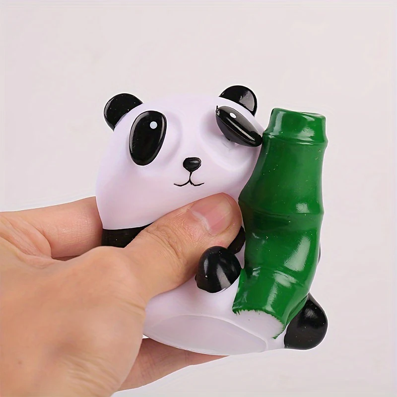Leuke Eye Popping Panda Squishy Fidget Speelgoed Anti Stress Ballen Angst Release Zintuiglijke Squeeze Speelgoed Voor Volwassenen Kinderen Vakantie Geschenken