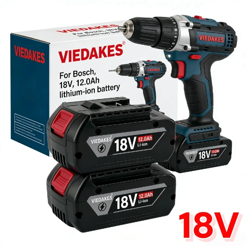 

18V 12.0Ah Professional Battery for Bosch 18V Battery Li-ion Rechargeable BAT609 BAT618 BAT622 Battery