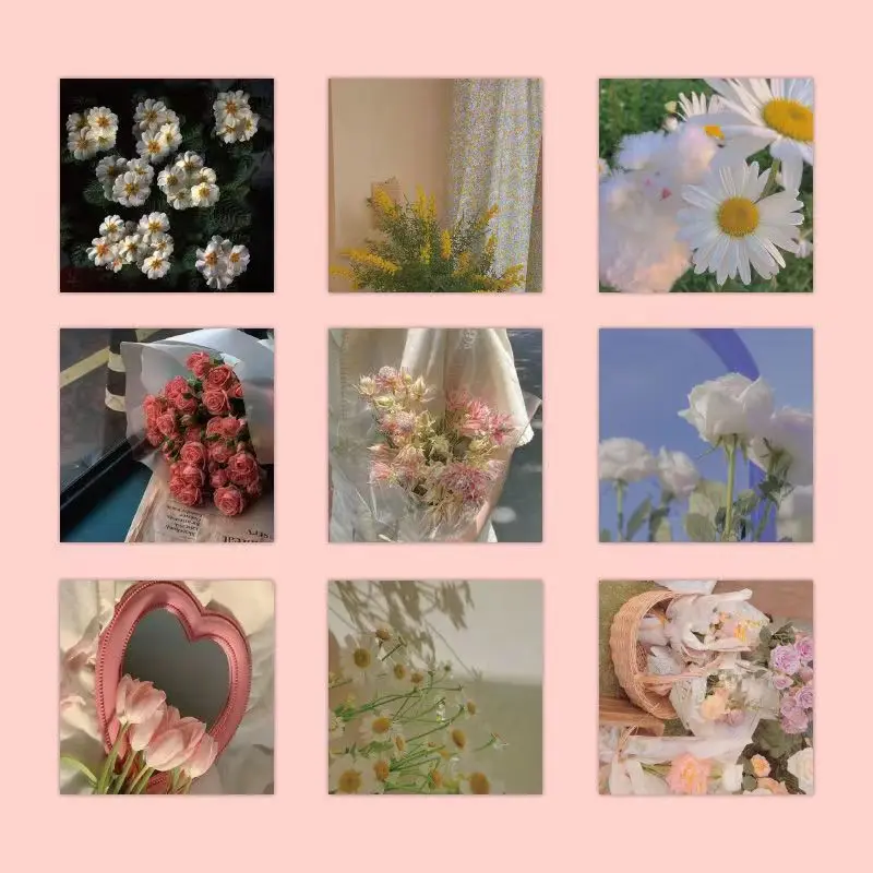 Flowers Stickers Graffiti Stickers  DIY Notebook Phone Case Skateboard Decoration Stickers Decals Stickers Kids Toy