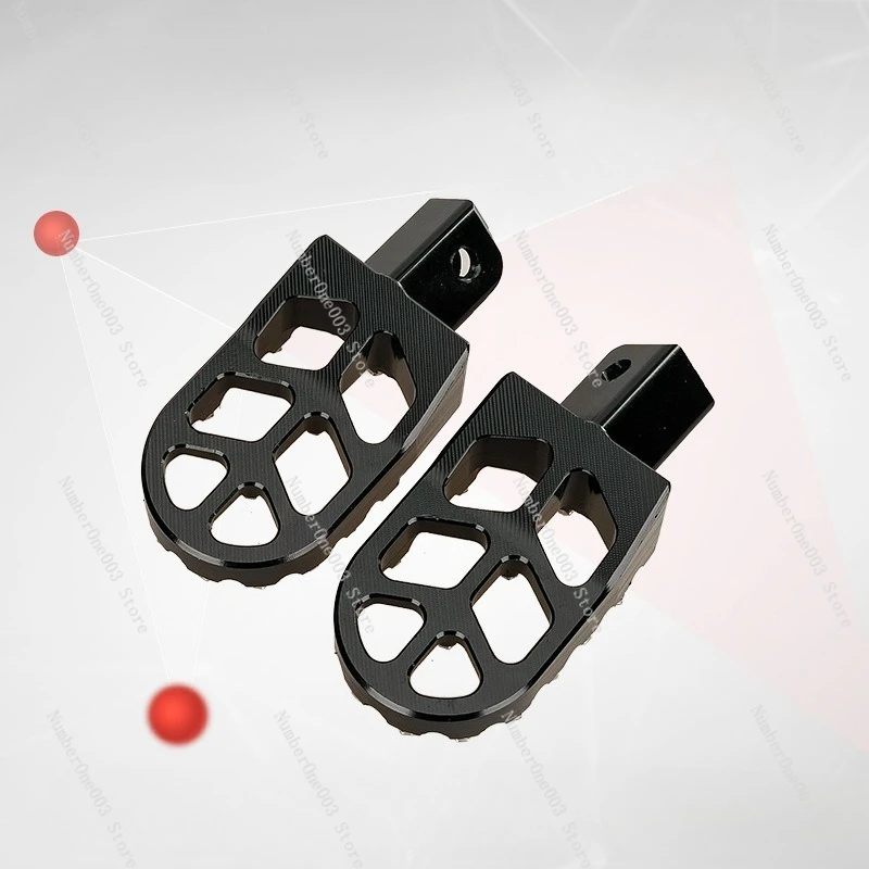 

Подножки для мотоцикла, алюминиевые педали с ЧПУ для CRF150F CRF230F, детали для модификации Light Bee