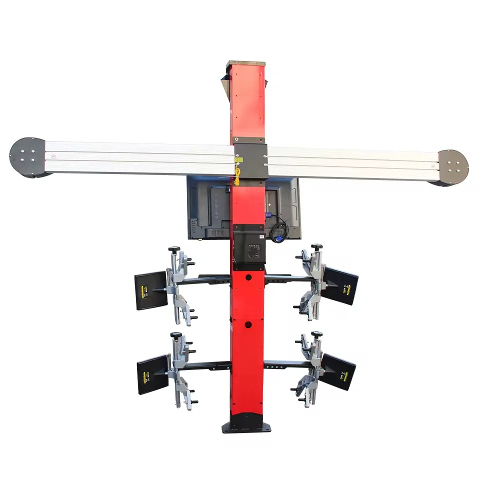 Hot-selling 4 Wheel Locator 3D Alignment Machine Balancer 250W 220rpm LED Display Tire Workshop Tools 75kg Max Wheel Weight 220V