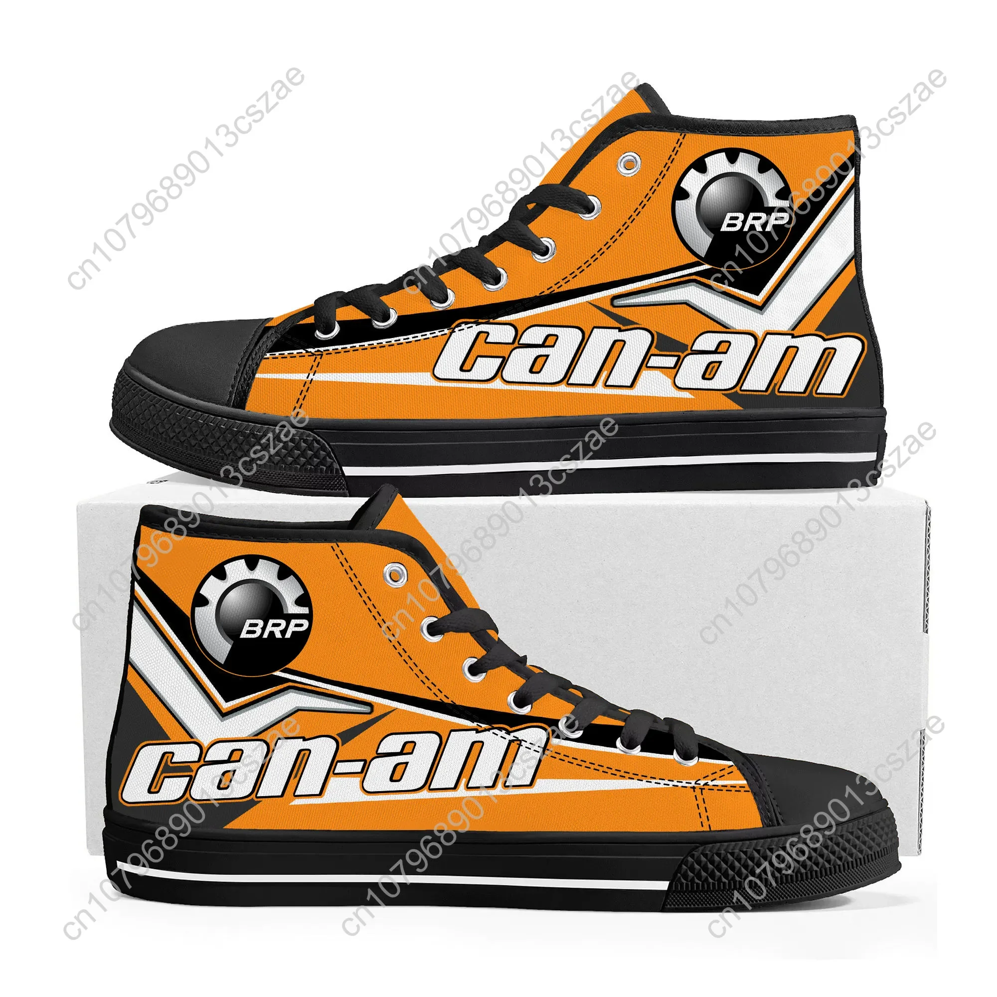 Can-am Shoes High Top Sneakers Mens Womens Teenager High Quality Canvas Sneaker couple Casual Shoe Customize Shoes