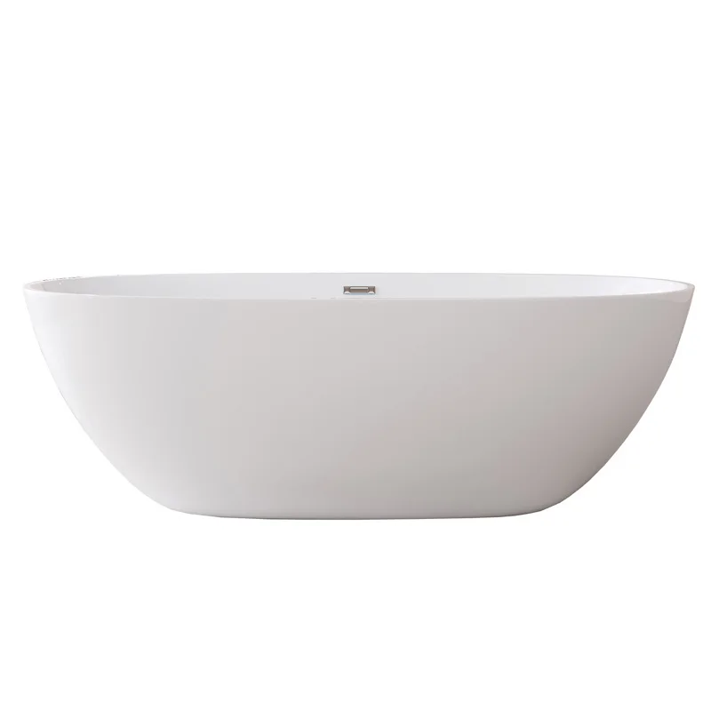 Bathroom Bathtub,Bathroom Ce&CUPC Certified High Quality 52 Inch Acrylic Approved Hot Tub Freestanding Bath Tub Soaking Bathtub