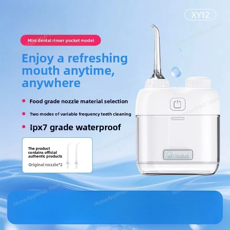 Small Pocket water flosser -compact and portable oral cleaning care water floss for home use water pick scaler ultrasonic dental