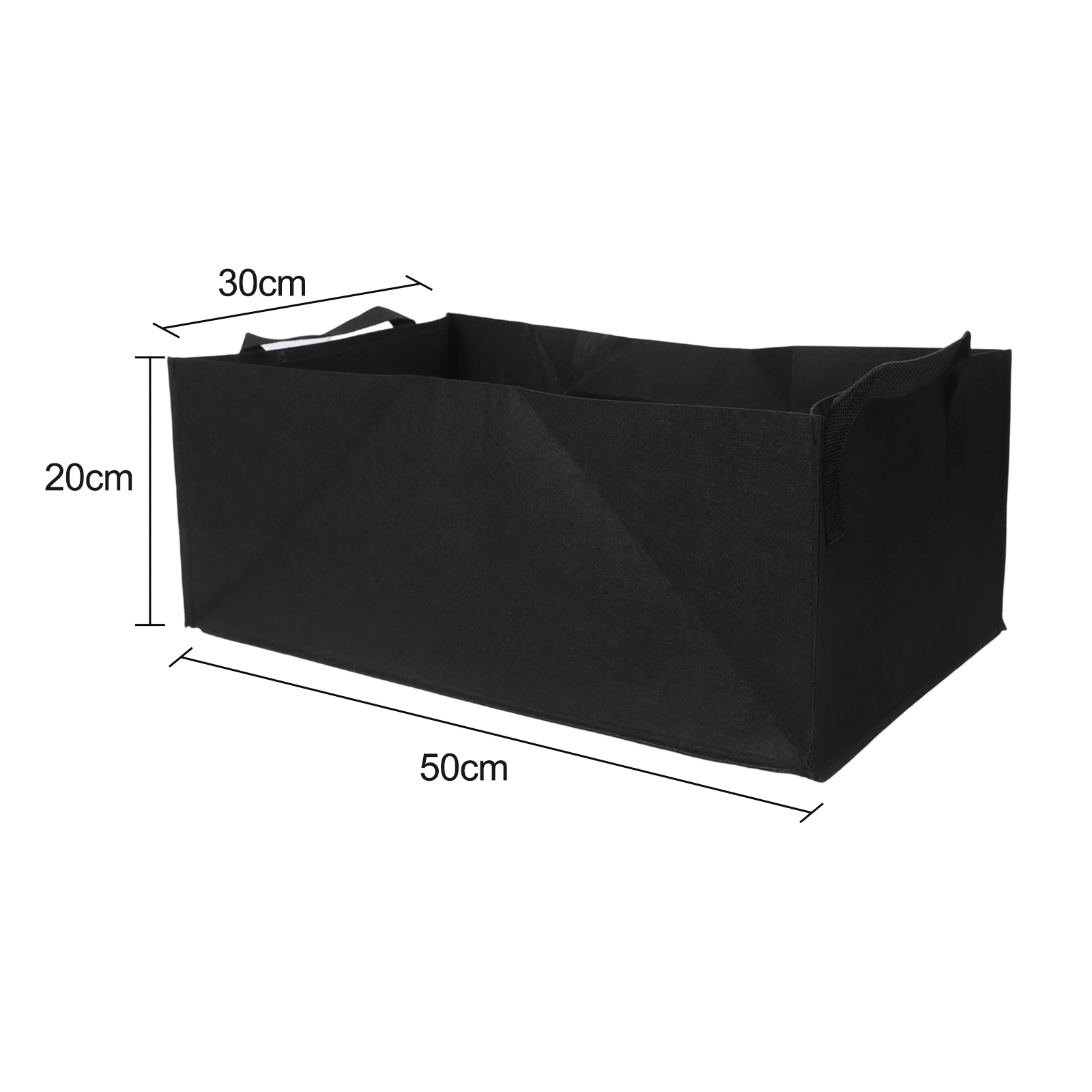 40*30*20cm /50*30*20cm /60*30*20cm Grow Bags Rectangular Felt Planting Bag Non-Woven Vegetable Plant Thickening Planting Bag