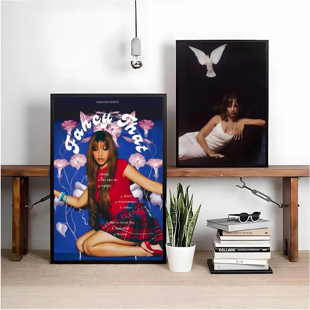 المغني الوردي النمر المشارك HD الفن لزجة جدار مقاوم للماء غرفة المعيشة المنزلي غرفة نوم بار الديكور الجمالي