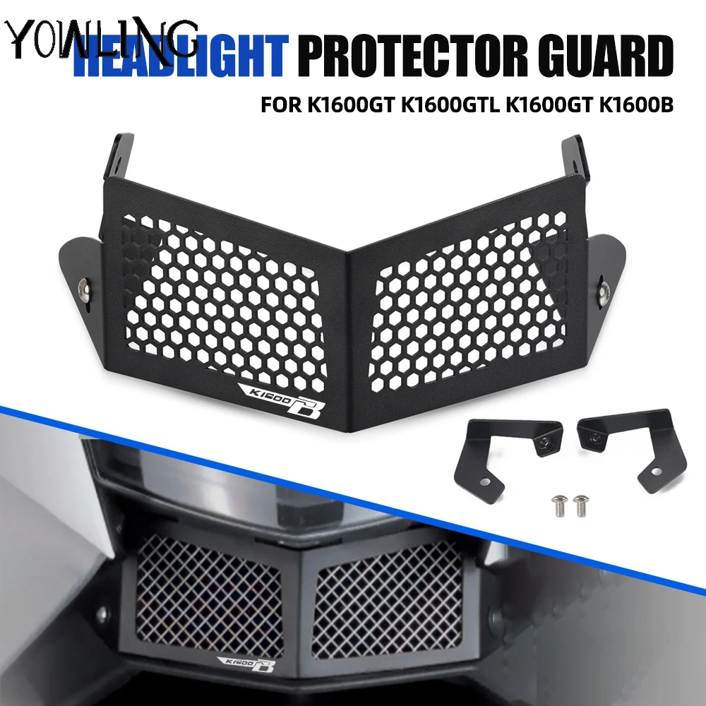 K1600GTL K1600GT Motorcycle Radiator Grille Guard Grill Cover Accessories For BMW K1600 GT K1600 GTL K 1600 GT 1600GT K 1600 GTL