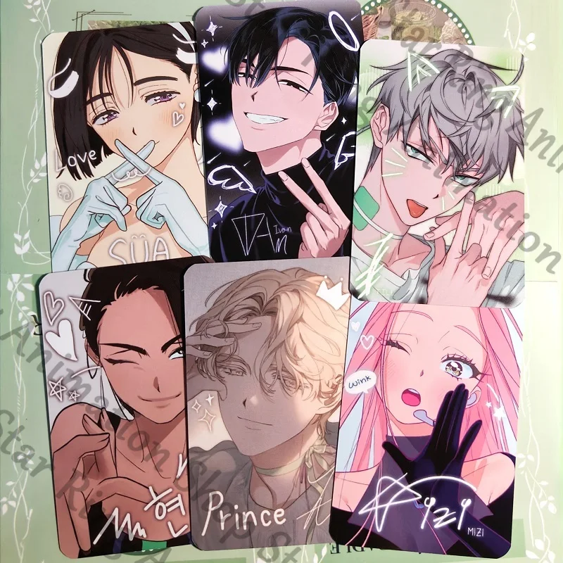 

Genuine Alien Stage Mizi Sua Till Ivan Hyuna Luka Anime Card Coated Paper Chrome Papers Cospaly Cartoon Gift