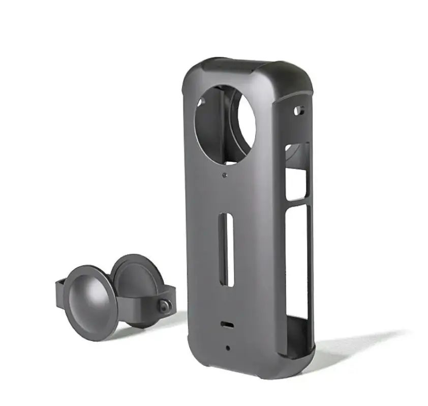 

Чехол для Insta360 X3 с силиконовой защитной крышкой для объектива, противоударный защитный чехол для Insta 360 X3, аксессуары с защитой от царапин