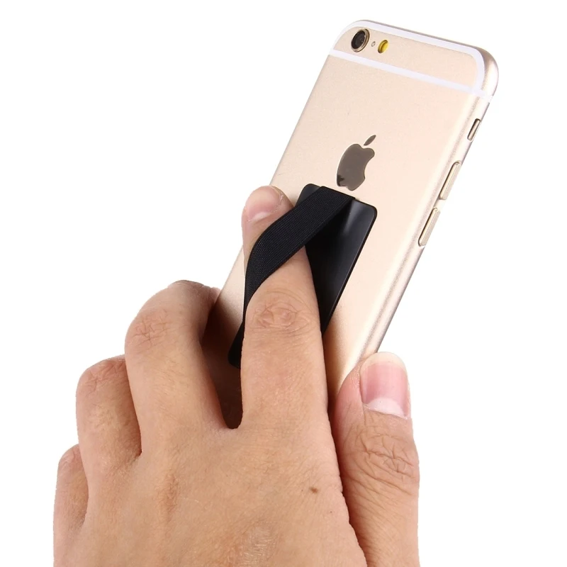 HAWEEL Universal Ultrathin Finger Grip Strap Holder For iPhone, Galaxy,Huawei,Xiaomi,LG,HTC and Tablets Size: 53 x 33 x 1.8 mm
