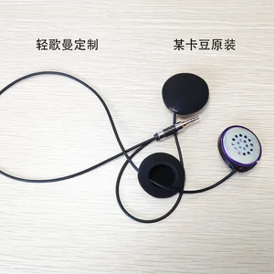 Tai nghe âm thanh nổi Elfinear cho mũ bảo hiểm, loa cây kế, sena, lexin, vimoto, làm việc với hầu hết các công cụ truyền thông mũ bảo hiểm 10 Cô gái bán hàng chính - 7