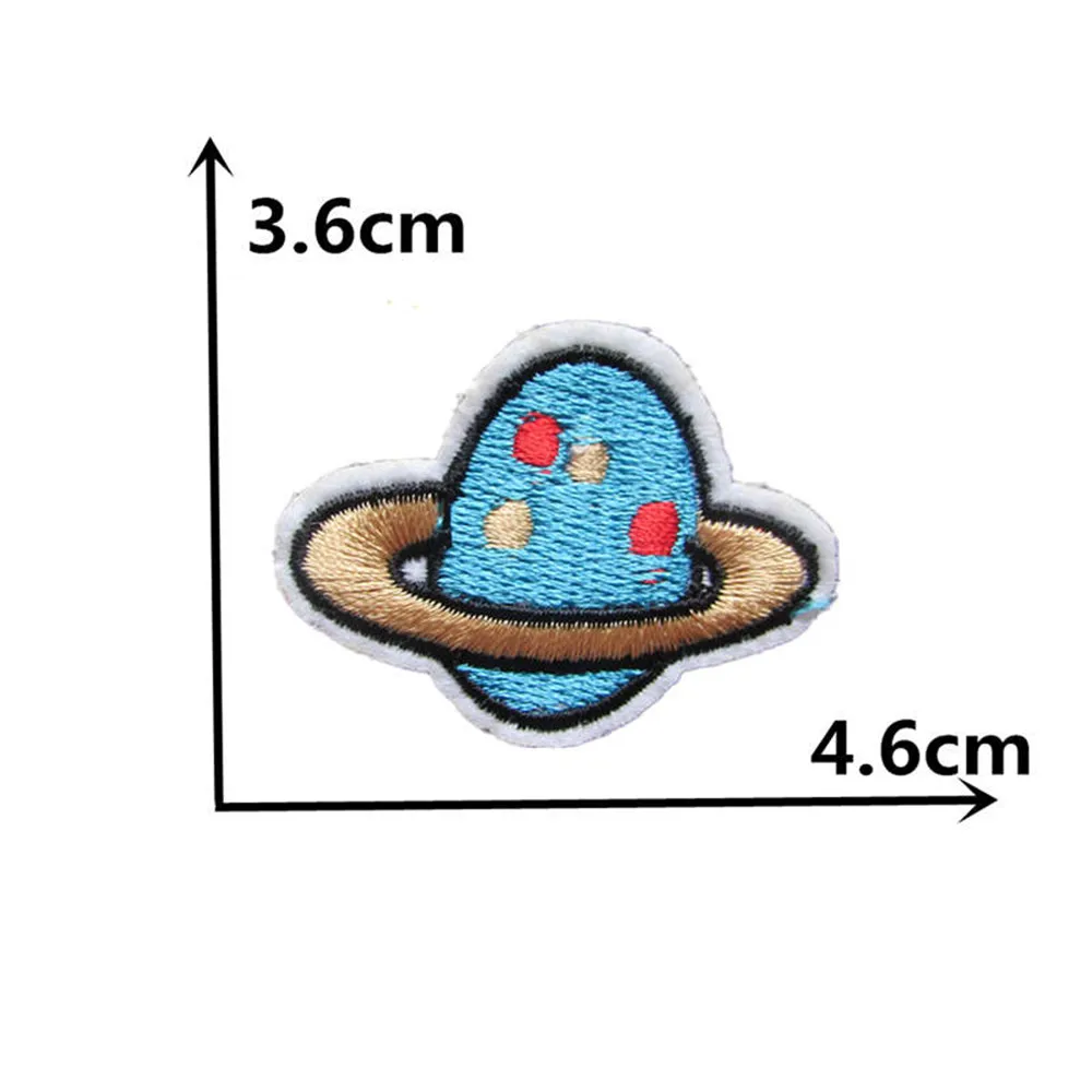Kreskówka mała planeta hotmelt iron Diy dekoracja na ubrania i czapki torby dżinsy akcesoria odzież nadająca się do prania ubrania naszywki