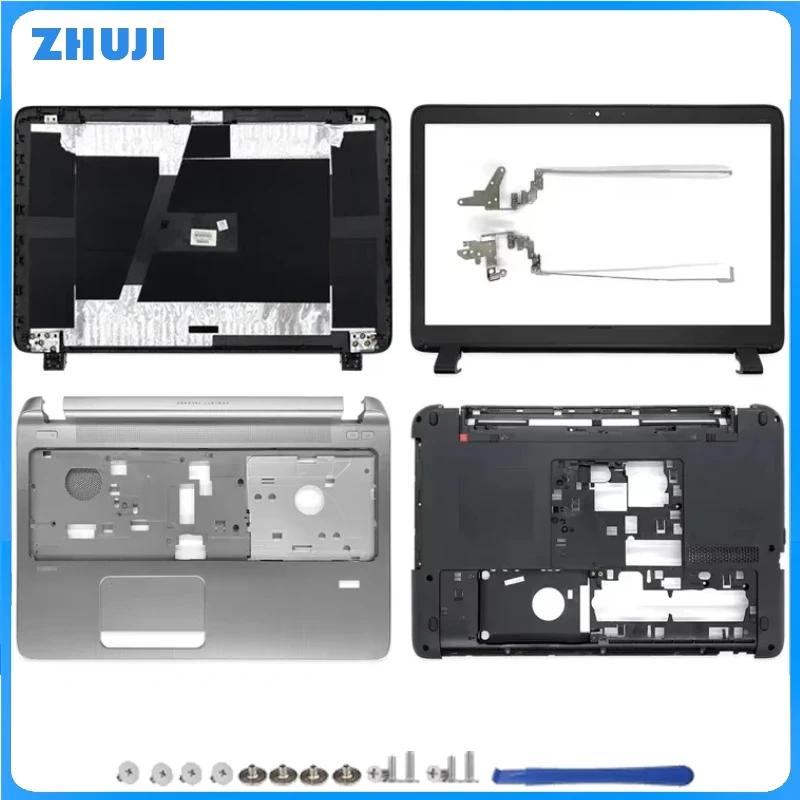 For Probook 450 G2 455 G2 New LCD Top Cover Case/LCD Bezel Cover/Palmrest Upper NO Touchpad/Bottom Case Cover 791689-001