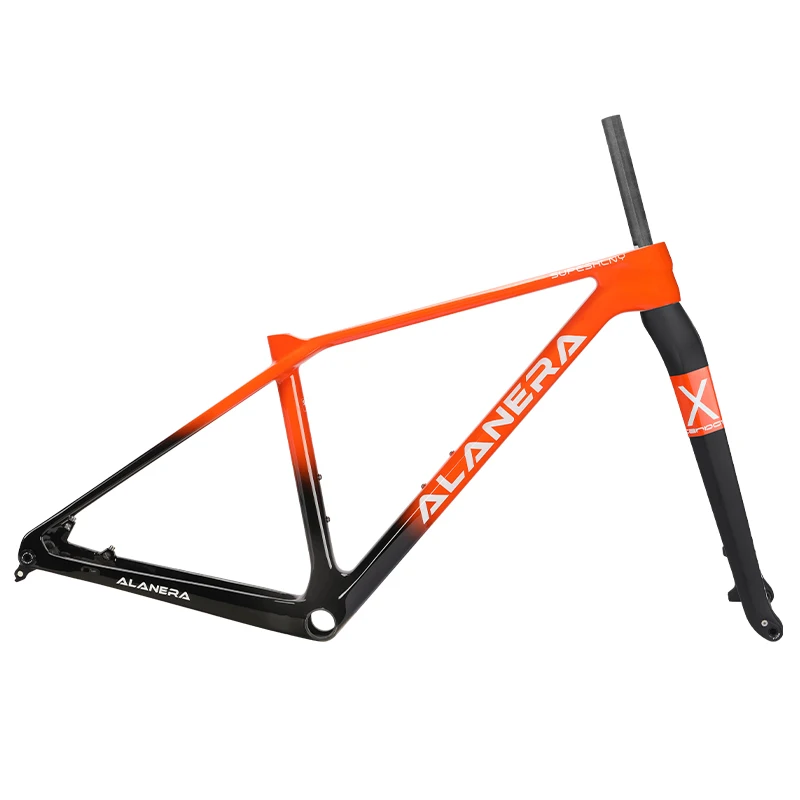 

Orange ALANERA T800 carbon fiber T800 frame mountain bike 29-inch BOSST 148 open gear frame udh tail hook XS-S-M-L