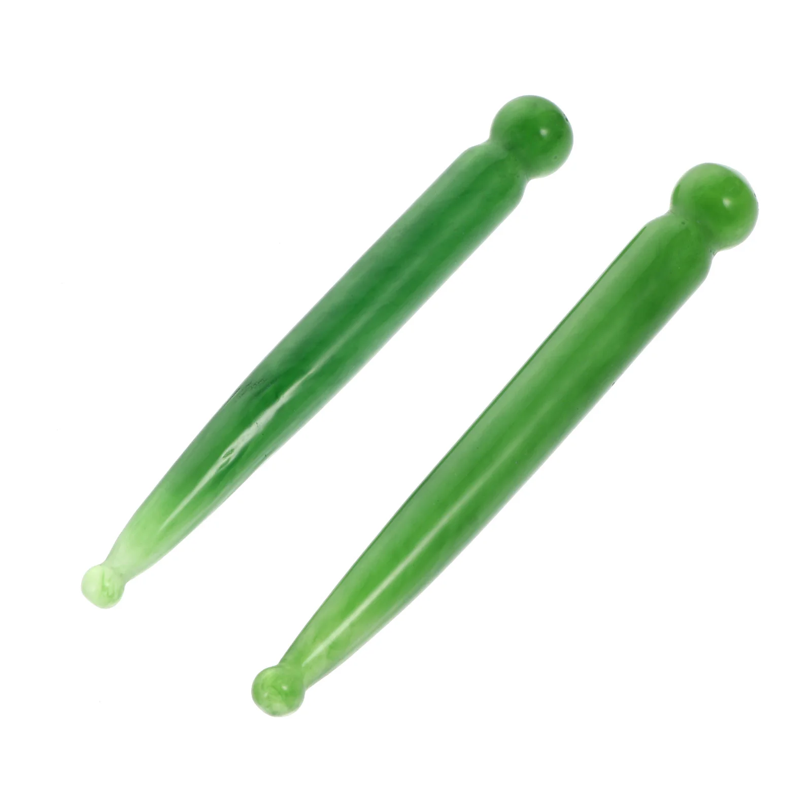 

2 Pcs Eye Massager Self-massage Sticks Tool Face Beeswax Acupuncture Pen Massagers