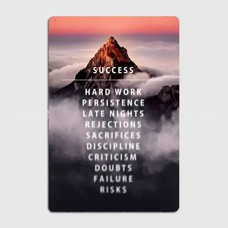 

Success farmhouse decor home decor wall decor room decoration Cartoon board Landscape drawing board