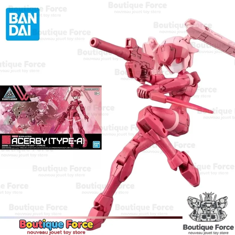 

Bandai Tamashii Nations EXM-H15A ACERBY Type-A Action Figure Anime Model Kit Collectible Toy Gift for Fans Children Display