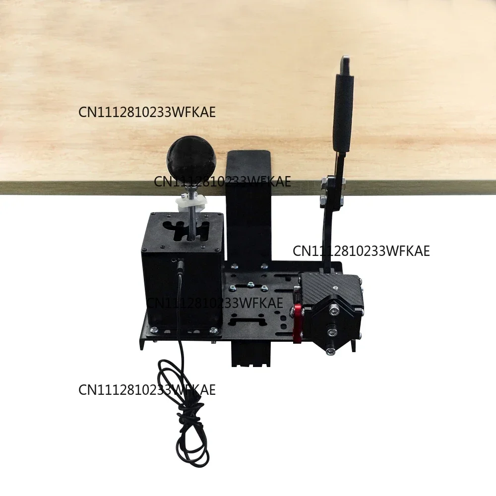 Universal Desk Mount Fixed Bracket For PC USB Handbrake, 6R/7R Hall Sensor H Gear Shifter, Sequential Gear Shifter For Logitech