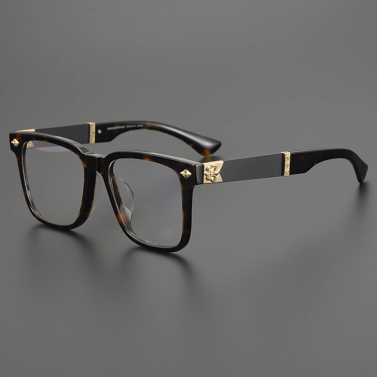 CH8164 Ultra Light Acetate Eyeglass Frame Rectangular Full Frame Fashionable Glasses Anti Blue Light Lens Unisex