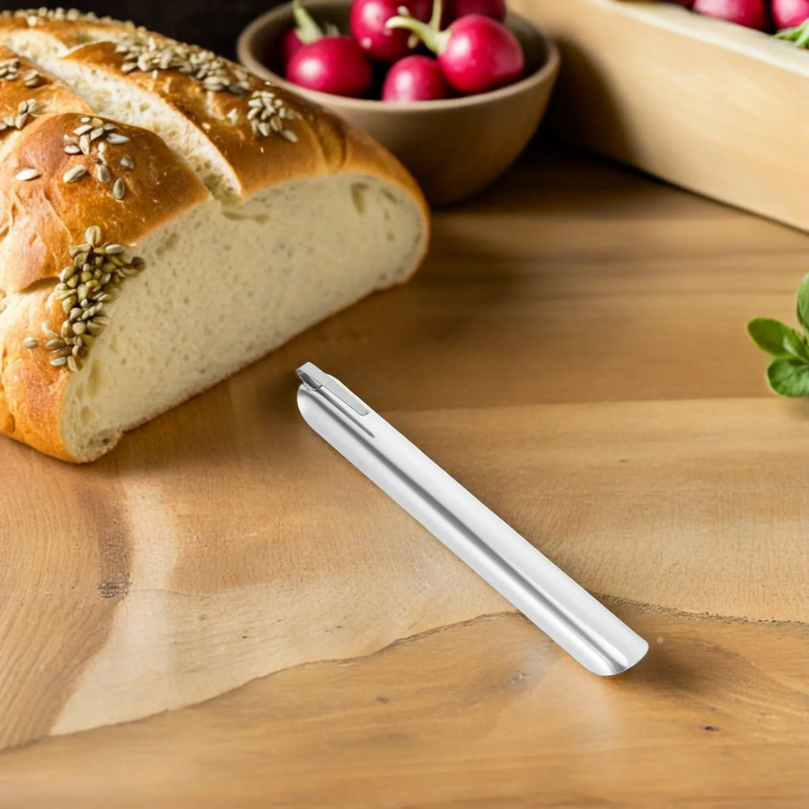 2Pcs Stainless Steel Table Crumber Efficient Bread Crumber Cleaner Tool for Restaurant Tablecloth Waiters Servers Kitchen