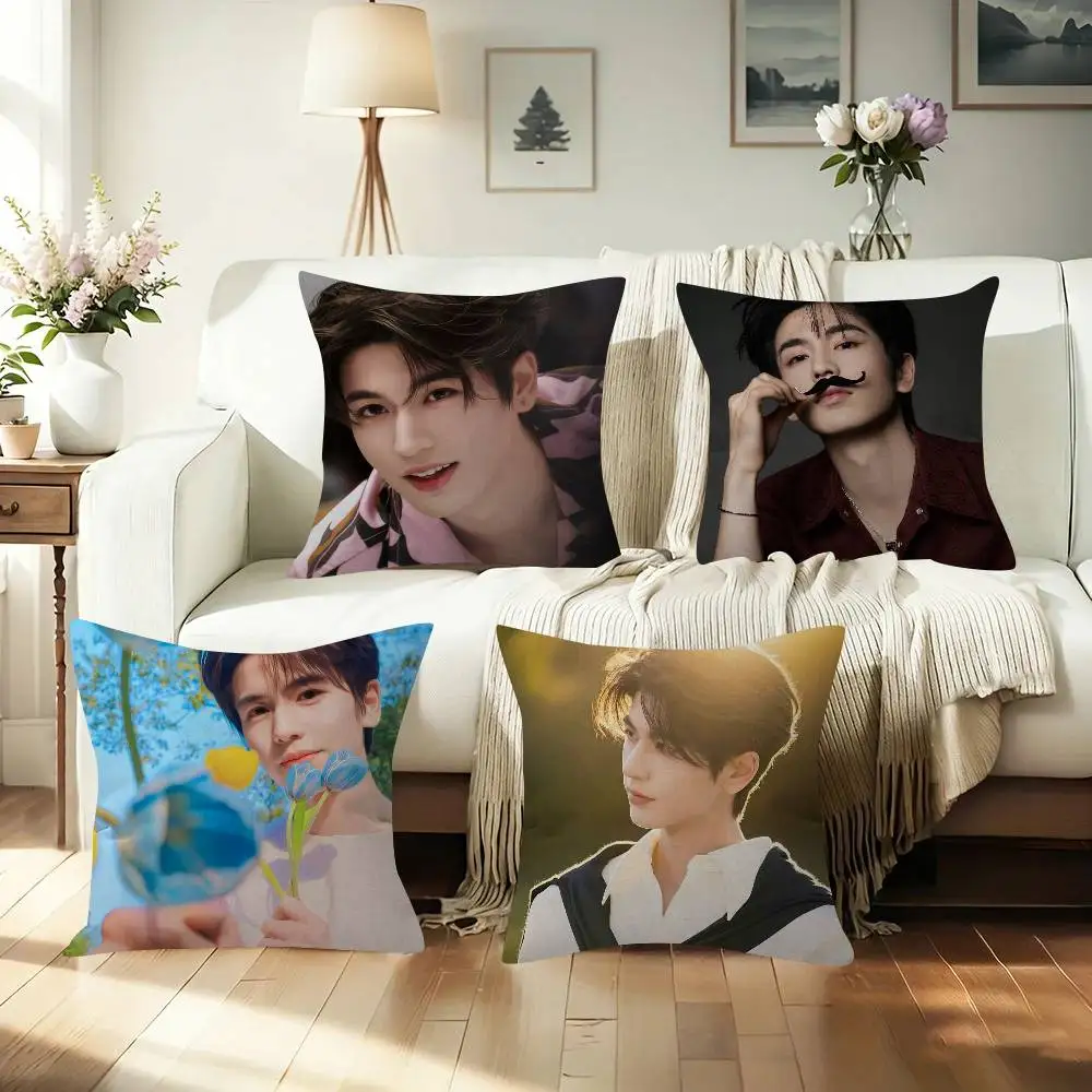 Cool Actor Zhang Linghe Kissen, Geschenk, Heim- und Bürodekoration, Kissen für Schlafzimmer, Sofa, Auto, Kissenbezug