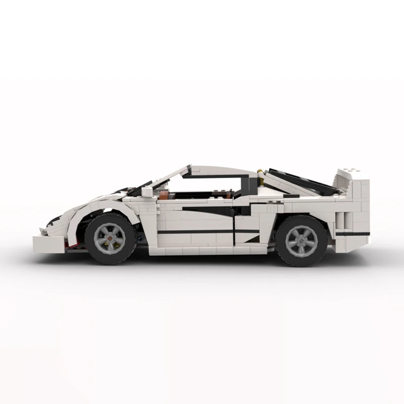 NEW 1098Pcs 1987 F40 Supercar Bricks Model With V8 Engine Building Blocks 42143 Small Ver. Sport Car Toys Boy Girl Kids Gifts