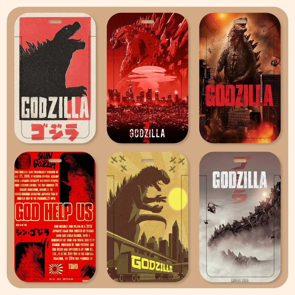 

G-Godzillas Anime Lanyard Card Holders Student ID Card Holders Neckband Card Holders Access Control Accessories Gifts