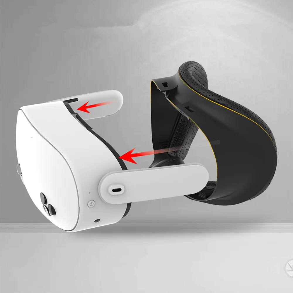 Juego de fundas faciales para auriculares Meta quest3s VR, almohadilla de esponja de espuma, soporte de cojín protector para Quest 3S, reemplazo integrado de ampliación