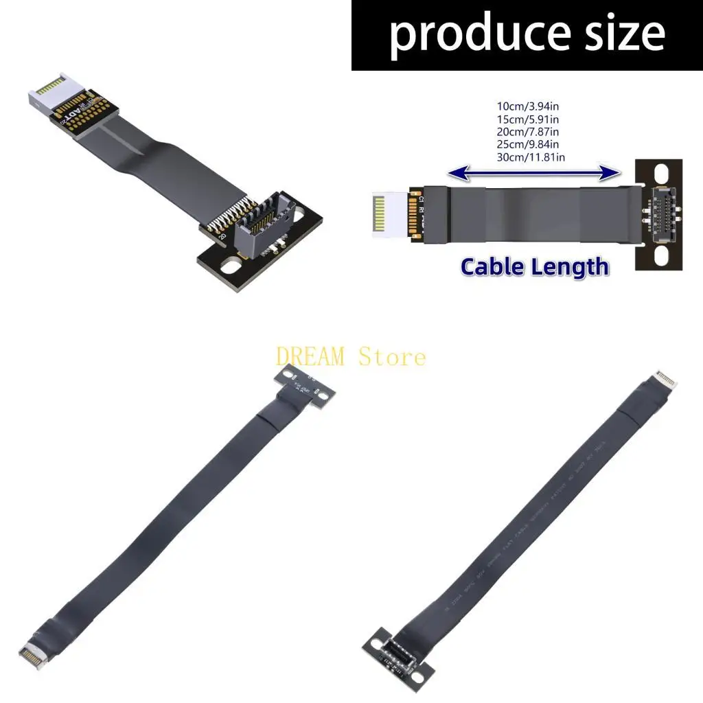 USB 3.2 Gen 2 Type E Male To Type E Female Extension Cable 10Gbps Transfer Easy best sale