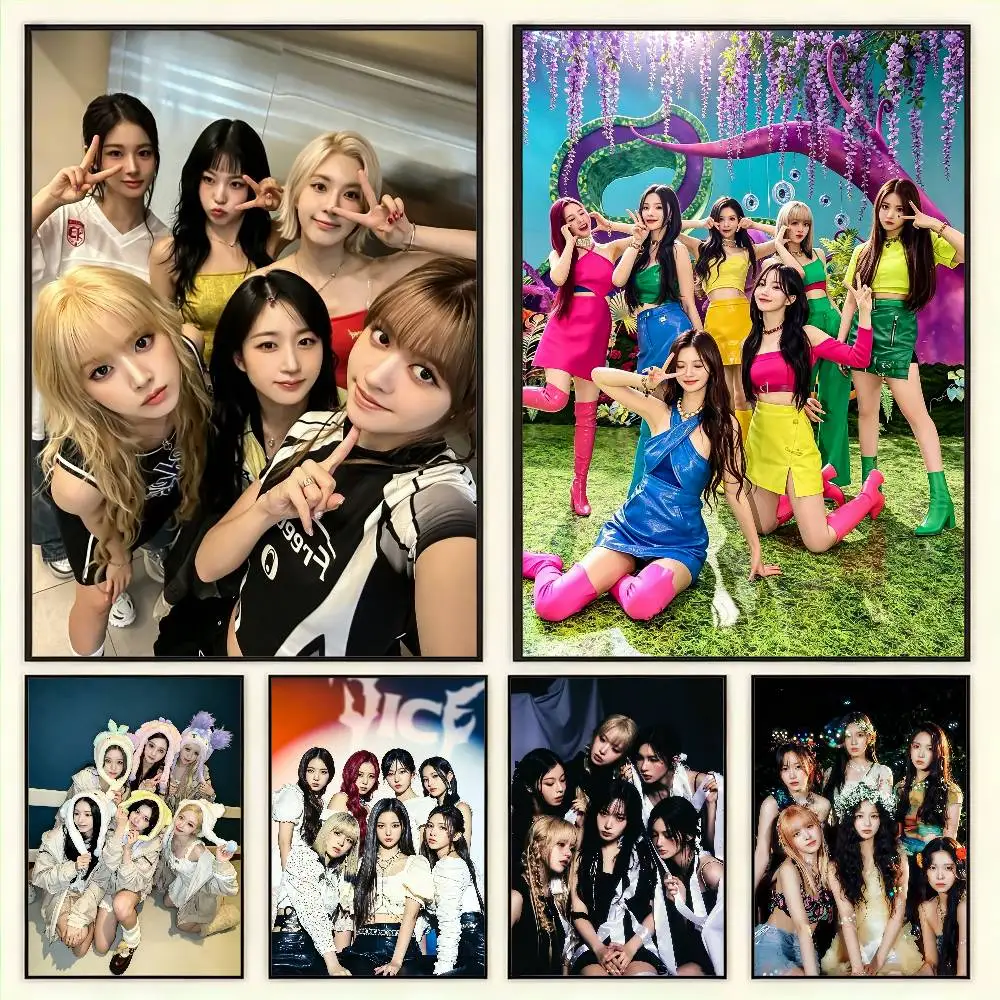 

cool M-Music Group N-NMIXX Poster HD Self Adhesive Waterproof Wall Art Ideal for Home Office Dorm Gift